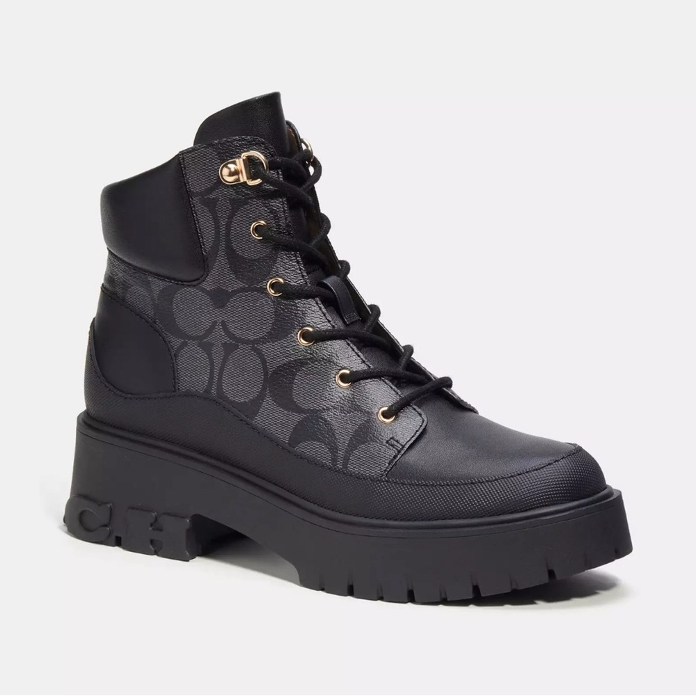 Coach - Royce Bootie In Signature Canvas